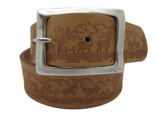 Ledergurt Branding Swisswild 40mm (11067/60AS-40)